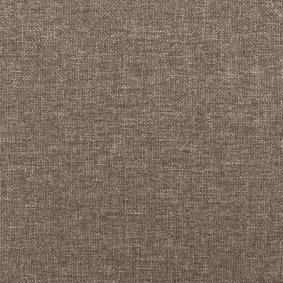 vidaXL Zagłówek uszak, taupe, 183x16x78/88 cm, tkanina