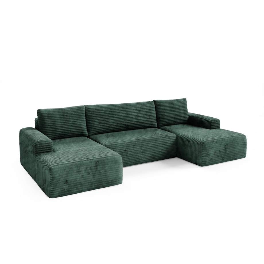 Narożnik SONTII U gruby sztruks Kolor: TILIA 39