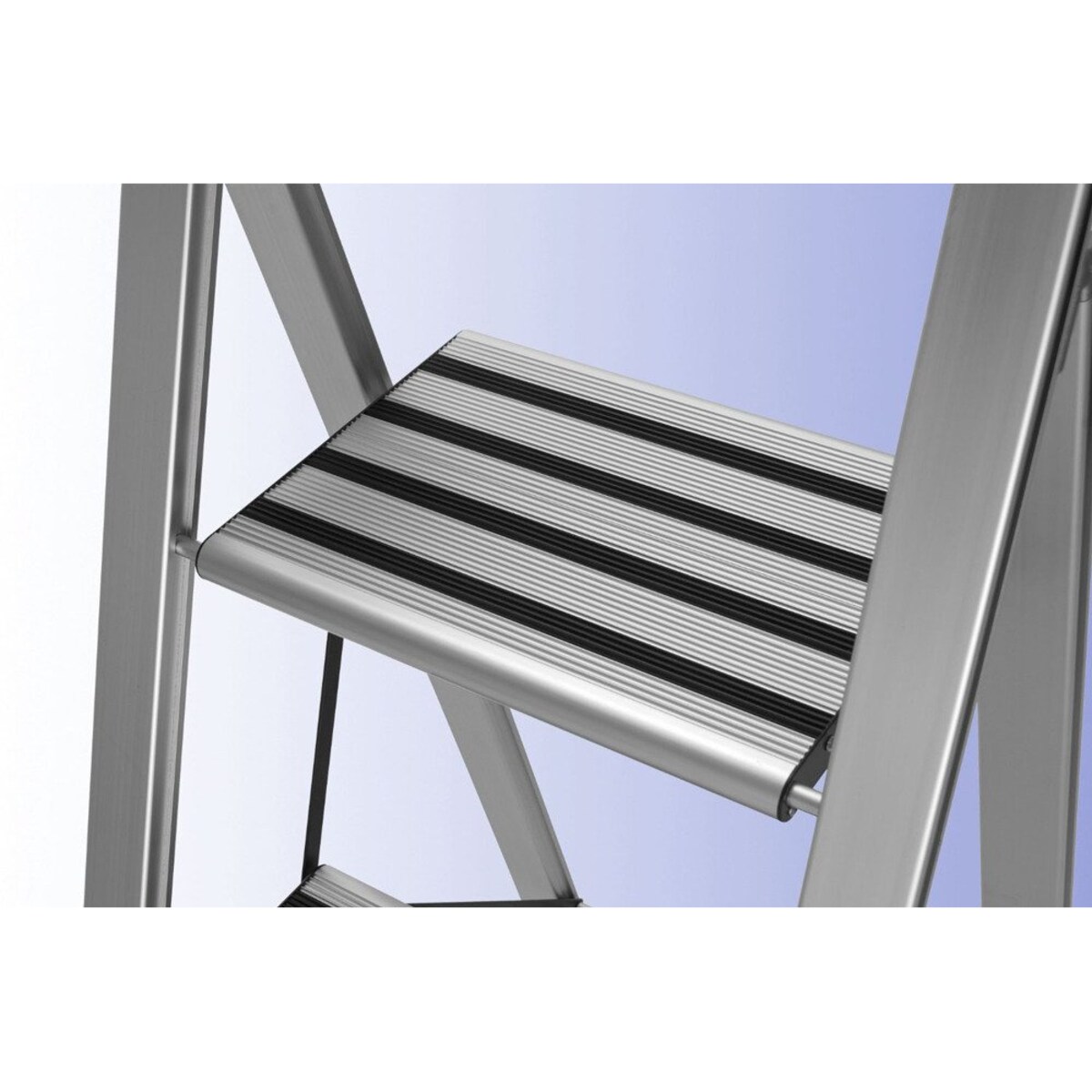 Aluminiowa drabina, 4-stopniowa, WENKO