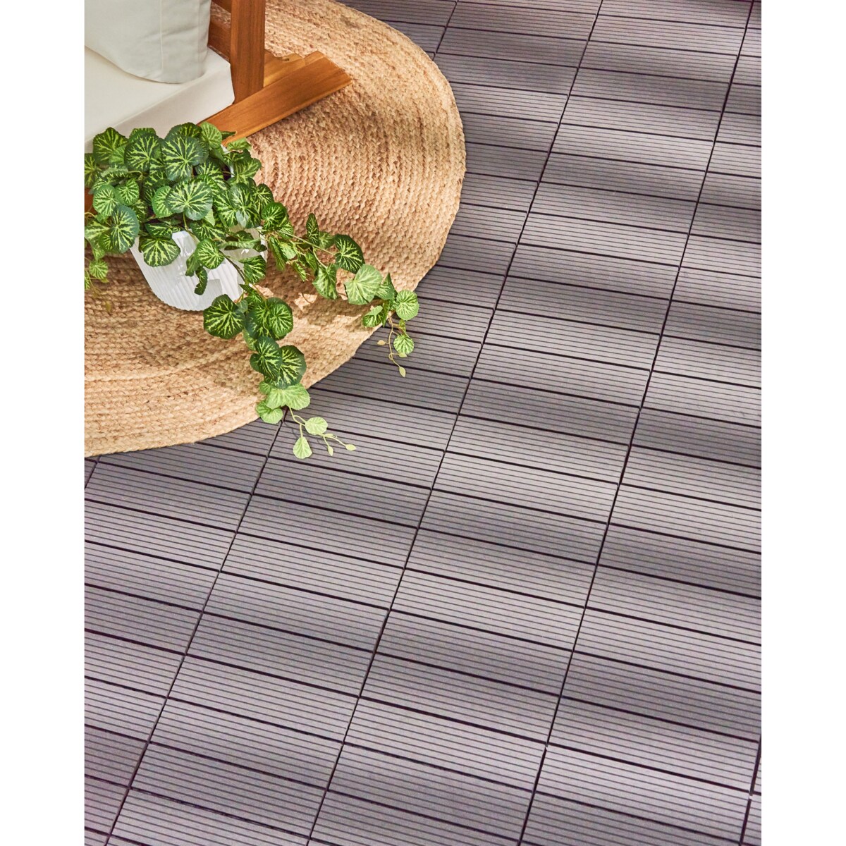 Płytki tarasowe ATELETA Kompozyt WPC Szary