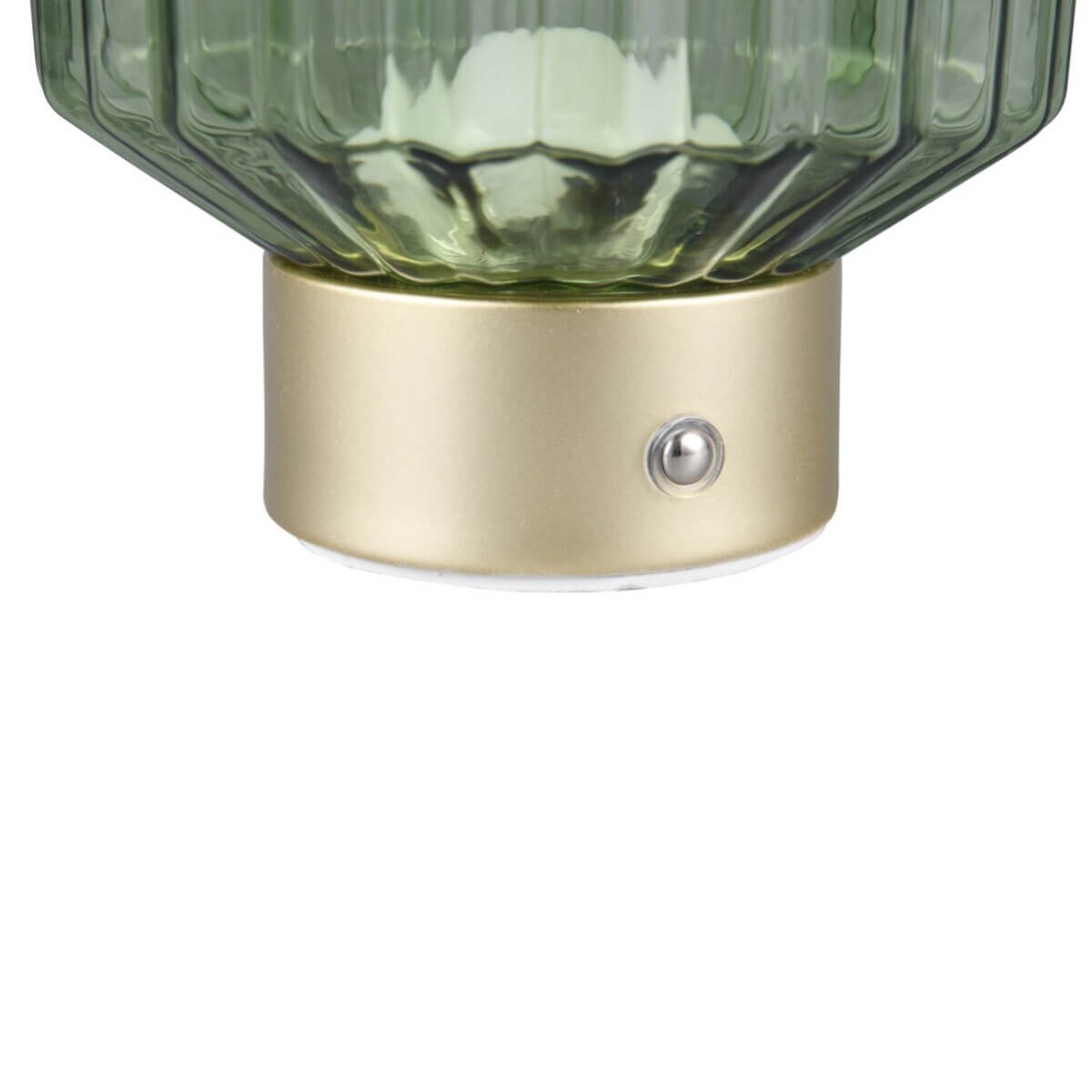 Szklana lampka nocna Lord R57761115 RL Light LED 2W 3000K złota zielona