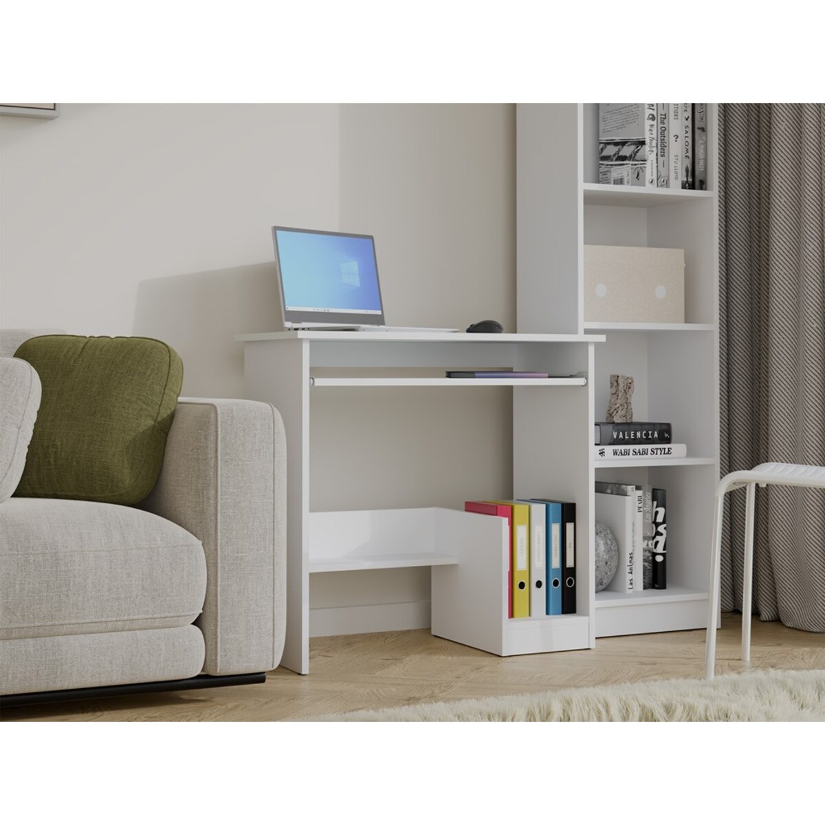 Biurko komputerowe Topeshop Rosa Idealne dla dzieci