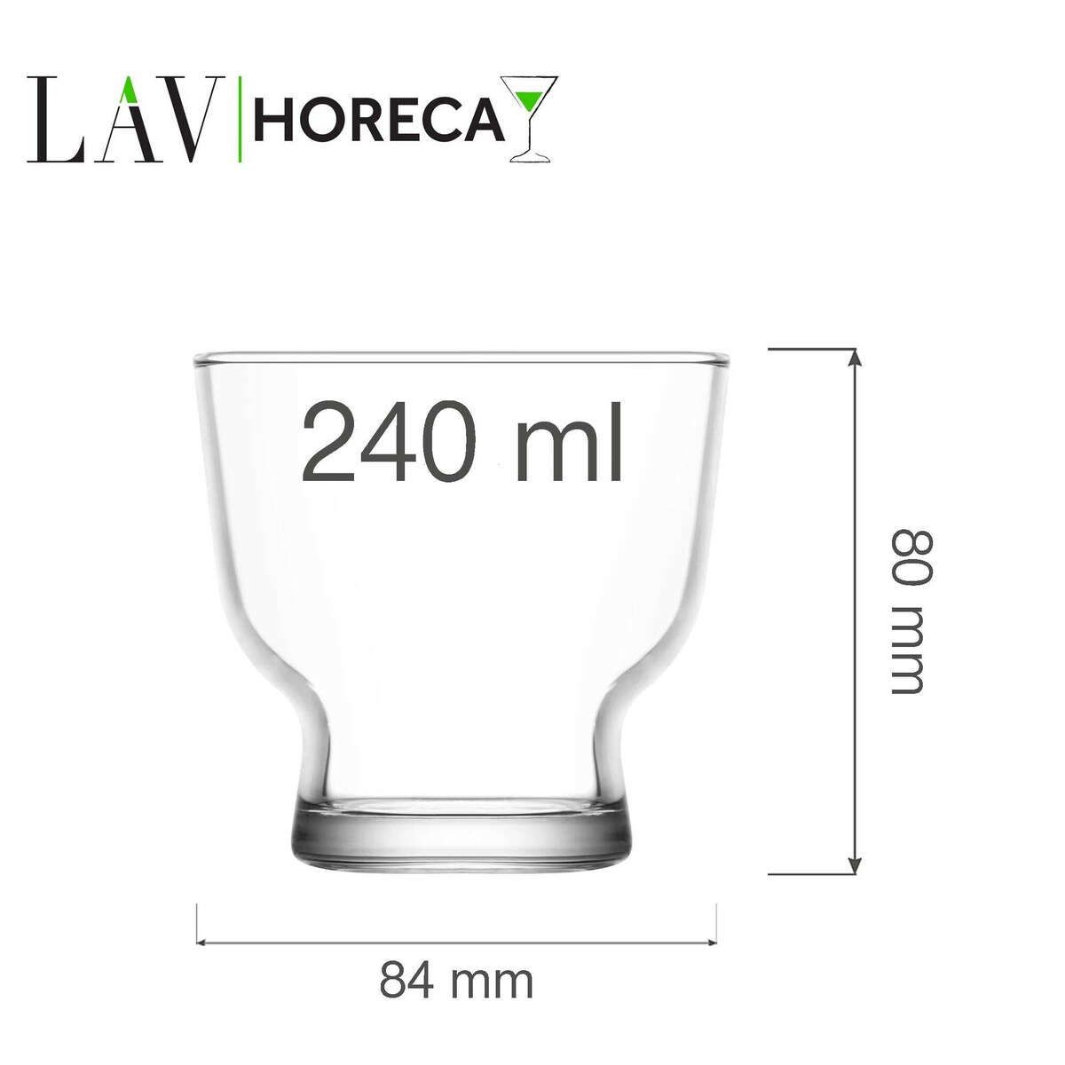 Pucharek Palermo 240 ml, LAV