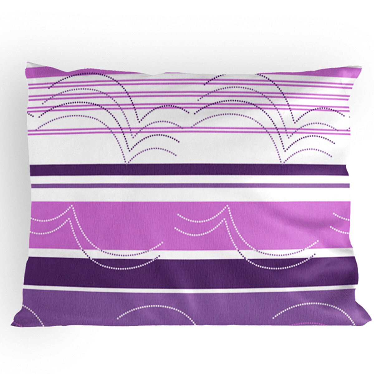 DANAUS komplet pościeli z bawełny, 160x200, różowy/fioletowy