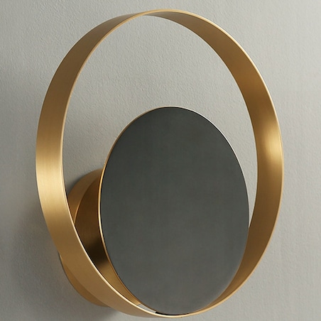 Lampa Ścienna Kinkiet Led Gold Złoty Glamour 5W