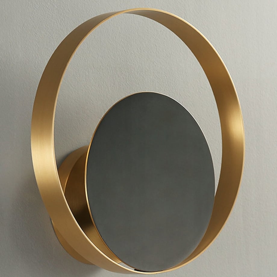 Lampa Ścienna Kinkiet Led Gold Złoty Glamour 5W