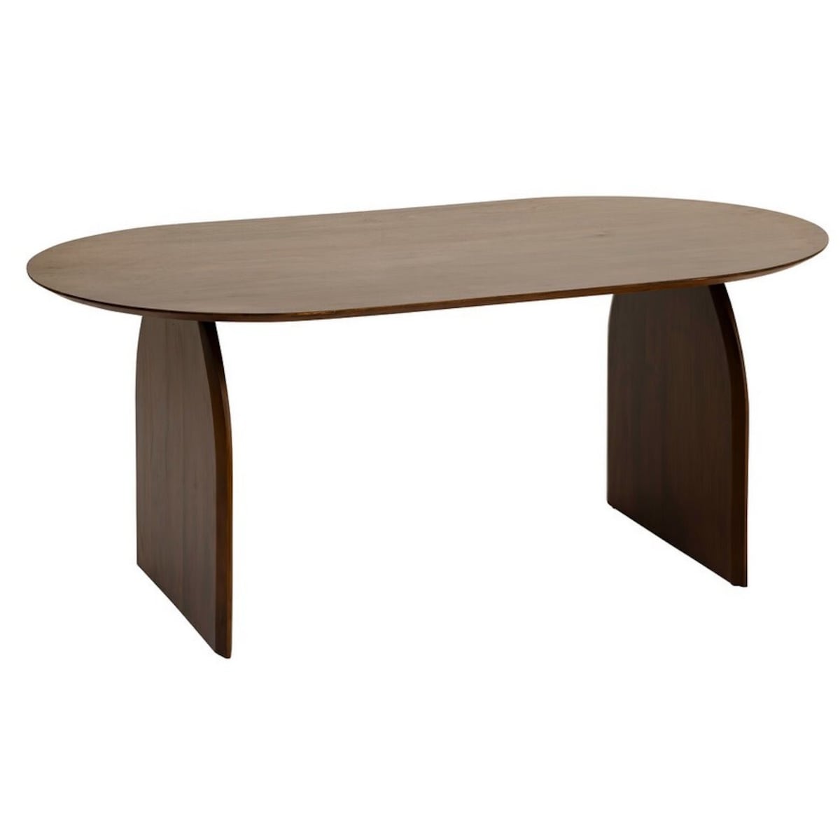 Stół owalny drewno akacjowe Delta 180x100 cm