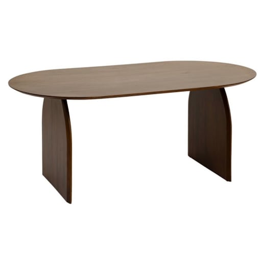 Stół owalny drewno akacjowe Delta 180x100 cm