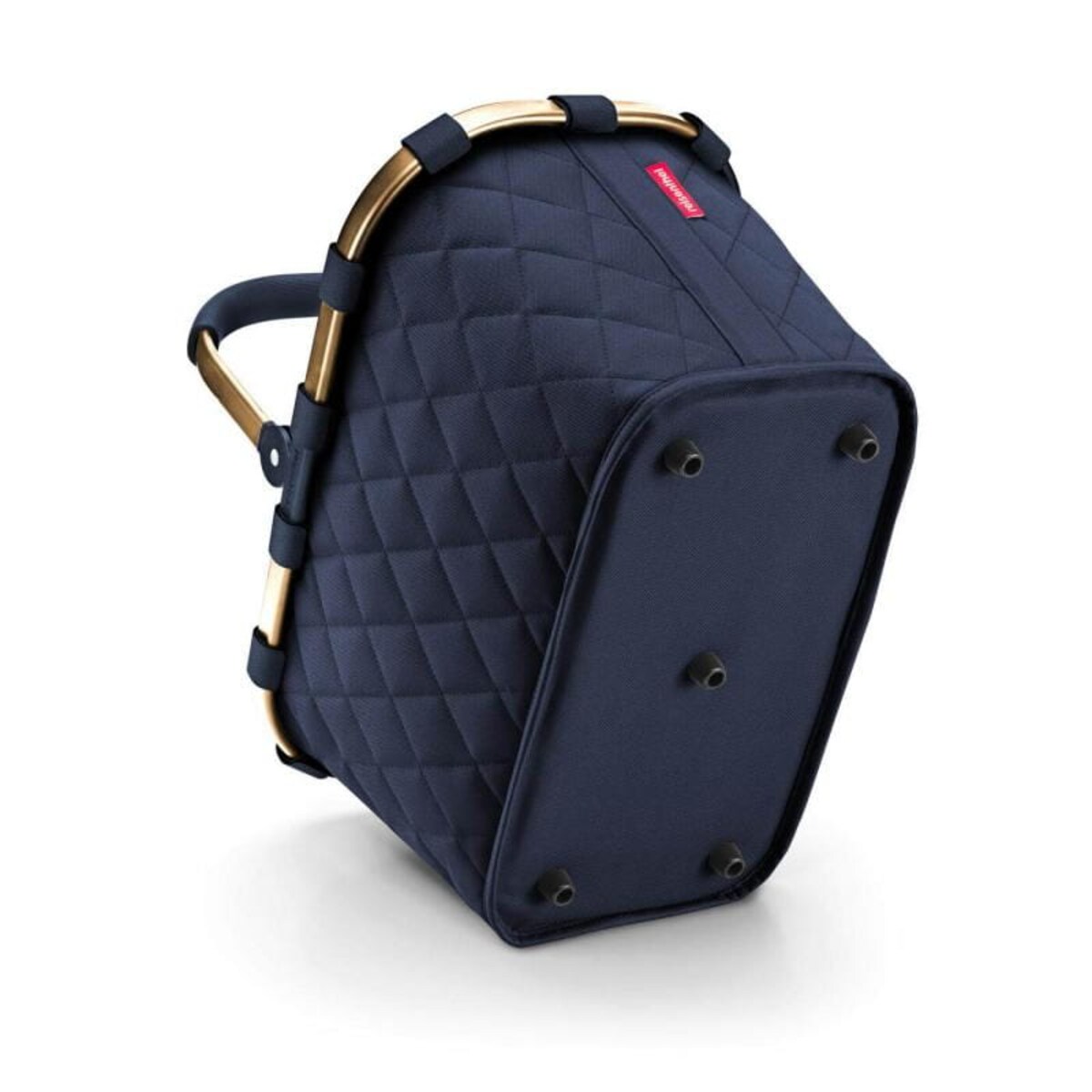 Koszyk carrybag frame rhombus midnight gold, 22 l