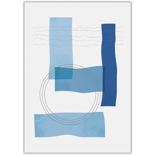 plakat modern abstract 4 50x70 cm