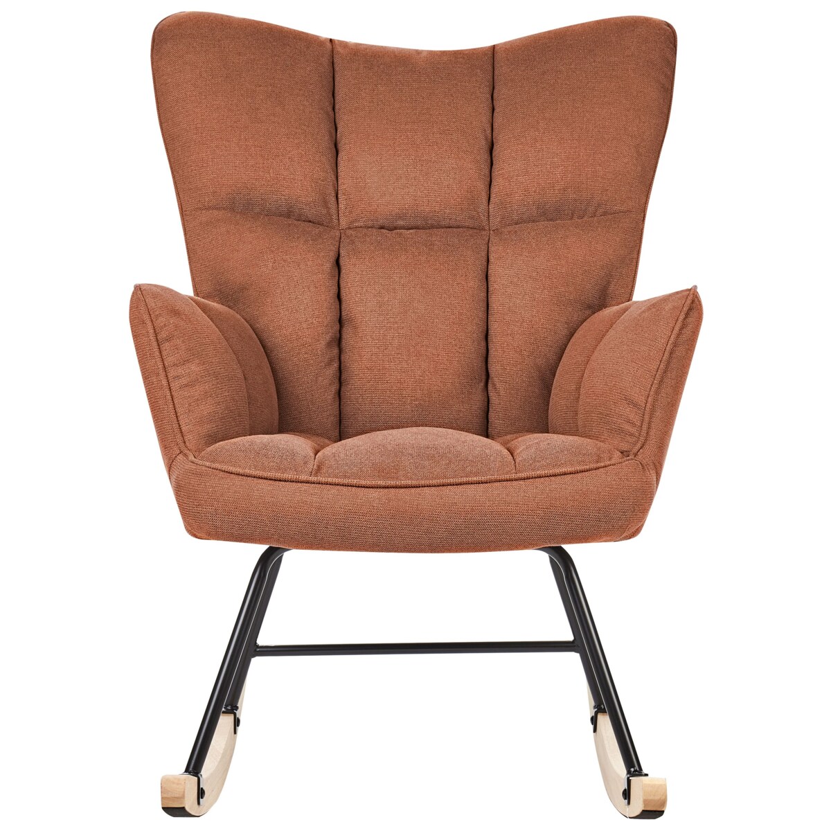 Fotel bujany brązowy OULU