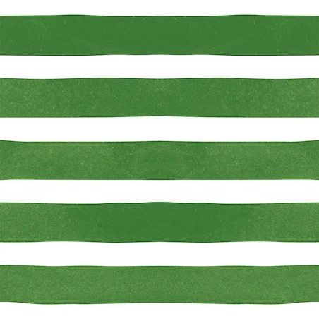 Lniany ręcznik kuchenny - zielone paski