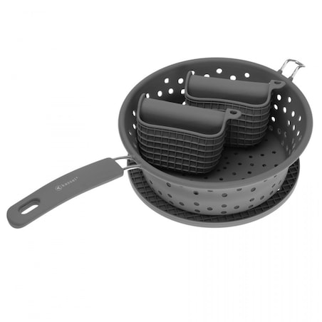 Kassel SILIKONOWY ZESTAW KUCHENNY Z DURSZLAKIEM 93705