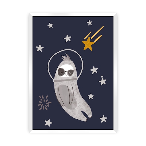 Obrazek Happy Sloth, 30 x 40