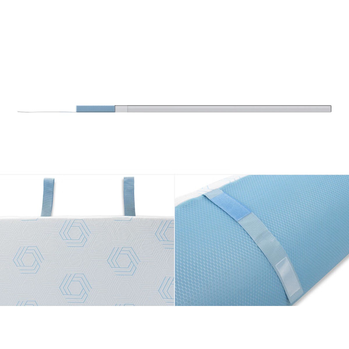 Materac nawierzchniowy 160x200 7 cm memory składany  - Dormeo Memosan Ultimo