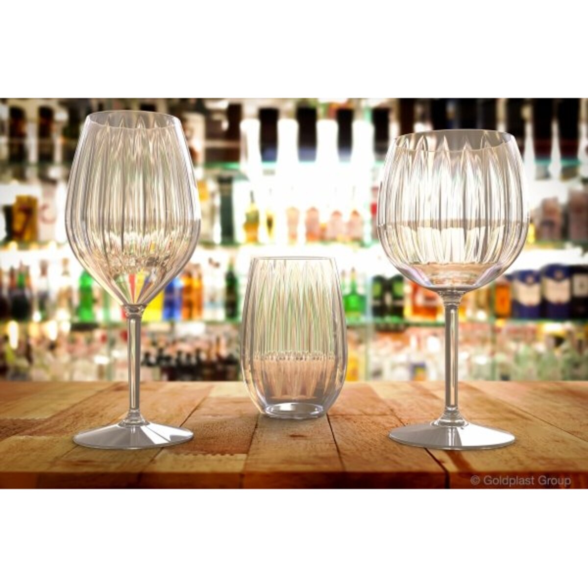 Zestaw nietłukących szklanek i kieliszków Venezia