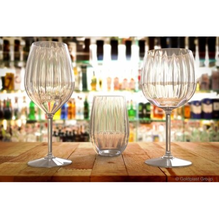 Zestaw nietłukących szklanek i kieliszków Venezia