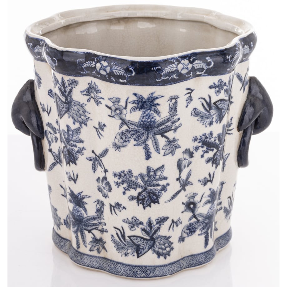 Osłonka porcelanowa 21x24x21 cm GHARA-IX