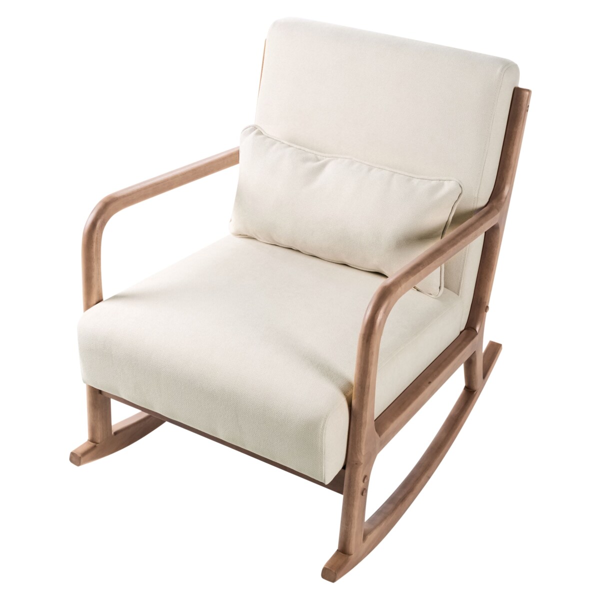 Fotel bujany SKOVDE Jasnobeżowy