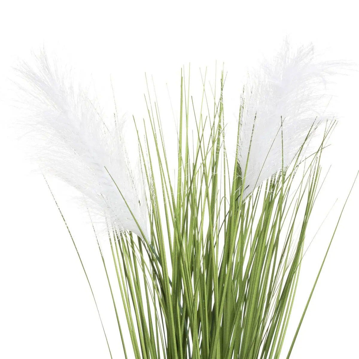 Sztuczna trawa ozdobna w cementowej doniczce, wys. 70 cm