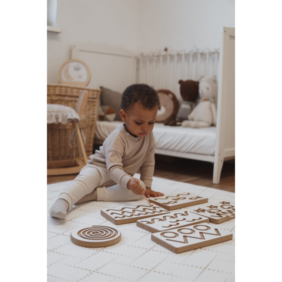 Zestaw 6 tabliczek grafomotorycznych