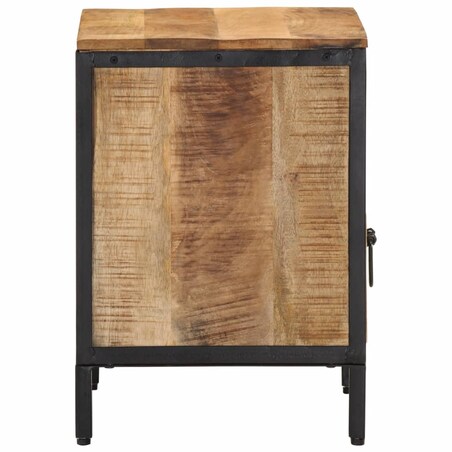 vidaXL Szafka nocna, 40x35x50 cm, lite drewno mango