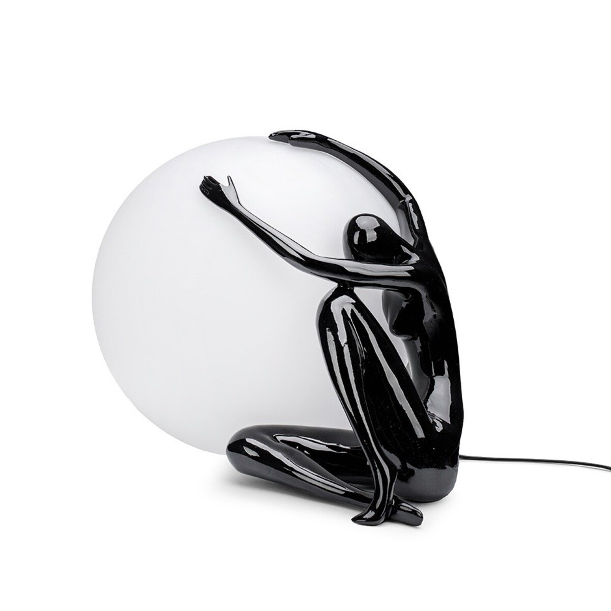 MOOSEE lampa stołowa UOMO 50 czarna