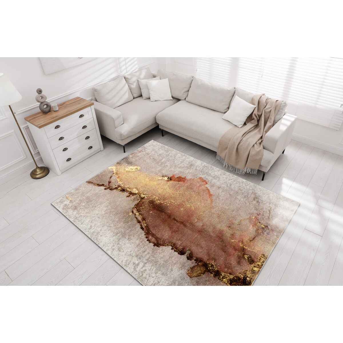 Dywan do prania MIRO 52101.801 Abstrakcja 160x220 cm