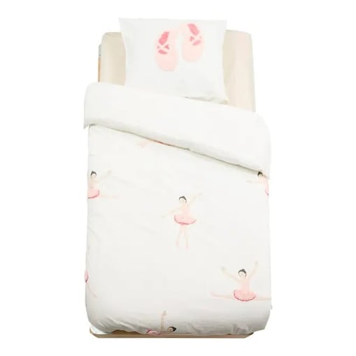Komplet pościeli dziecięcej Ballet, różowy, 200 x 140 cm