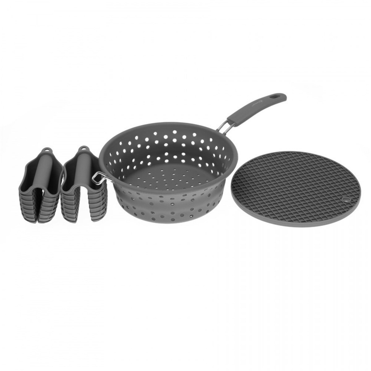 Kassel SILIKONOWY ZESTAW KUCHENNY Z DURSZLAKIEM 93705