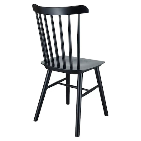 Krzesło do jadalni Stick MH-010CH-B Moos jesionowe drewno czarne, Step Into Design