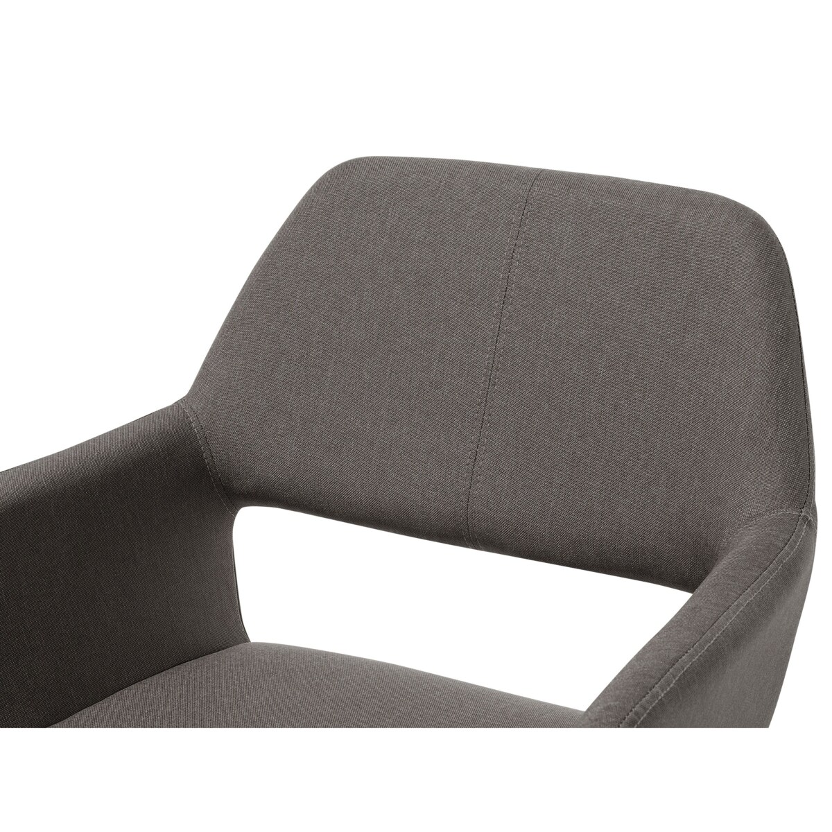 Zestaw 2 krzeseł do jadalni szarobeżowy CHICAGO