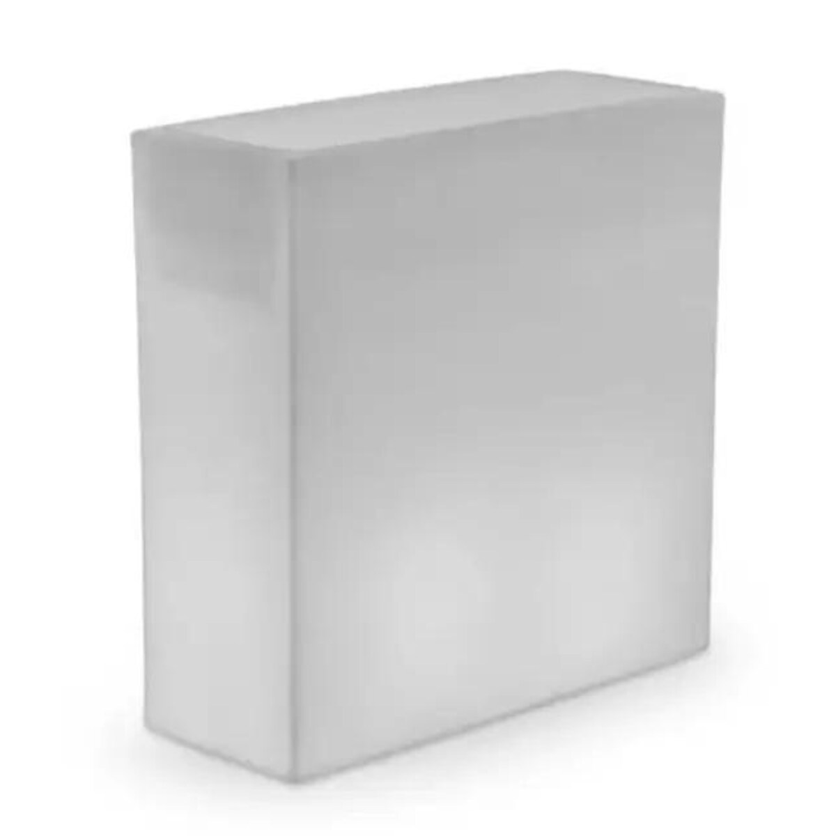 Podświetlana donica ogrodowa Junco LUMJN080SSNW King Home IP65 kostka biała