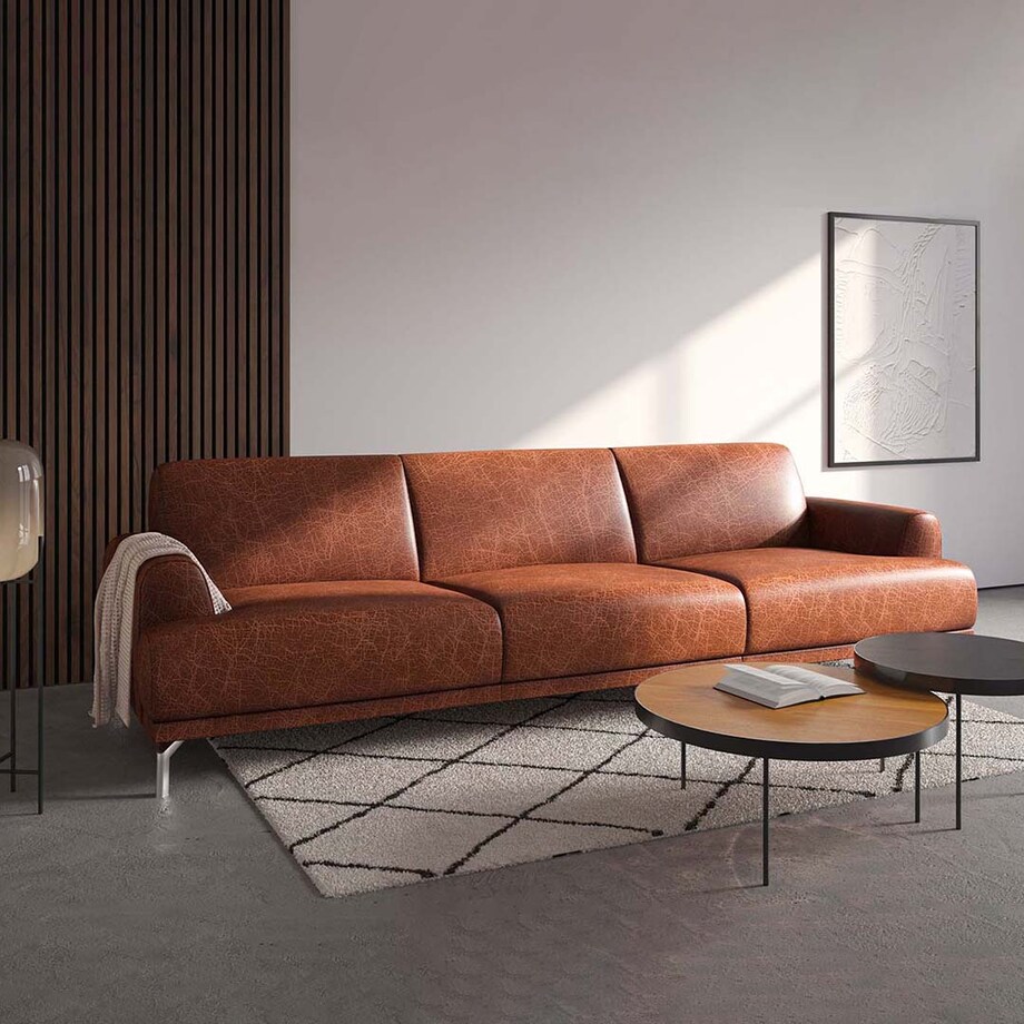 Sofa 3-osobowa Puzo - koniakowa