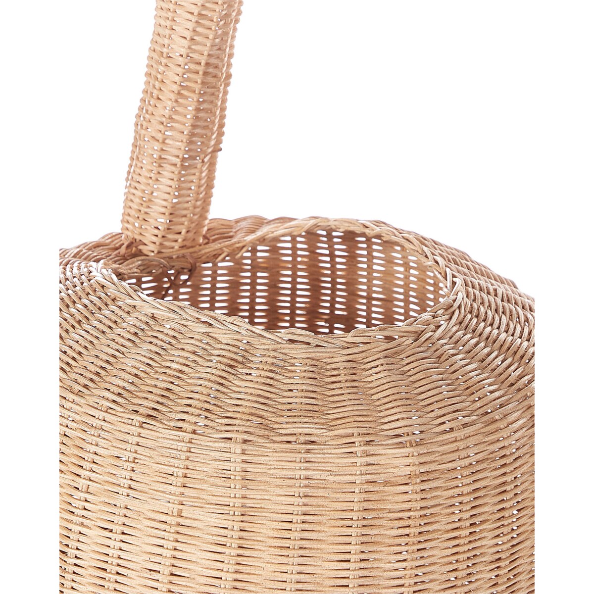 Kosz pleciony żyrafa rattanowy jasny HAINAN