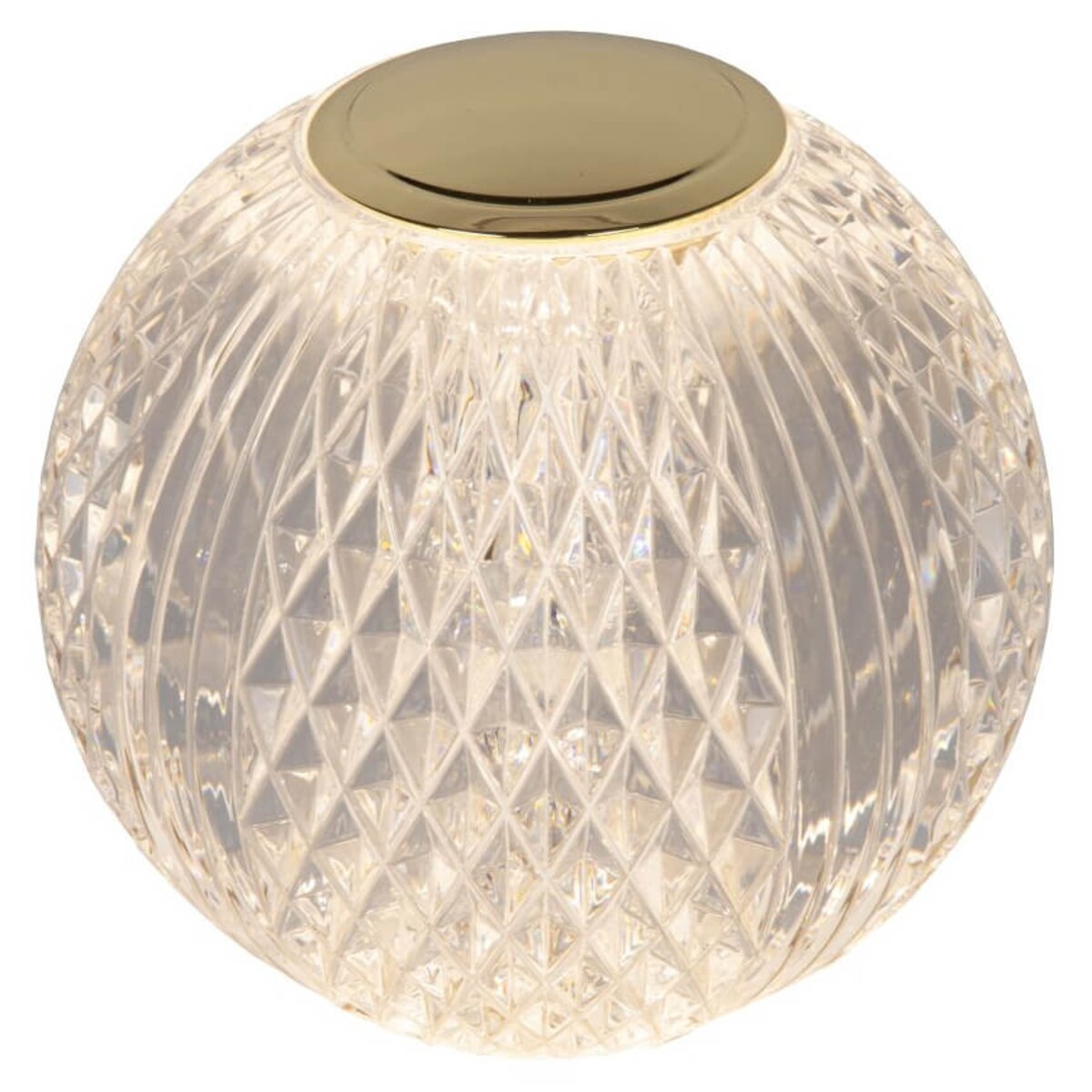 Stołowa lampa glamour Cintra ściemnialna LED 1,5W złota