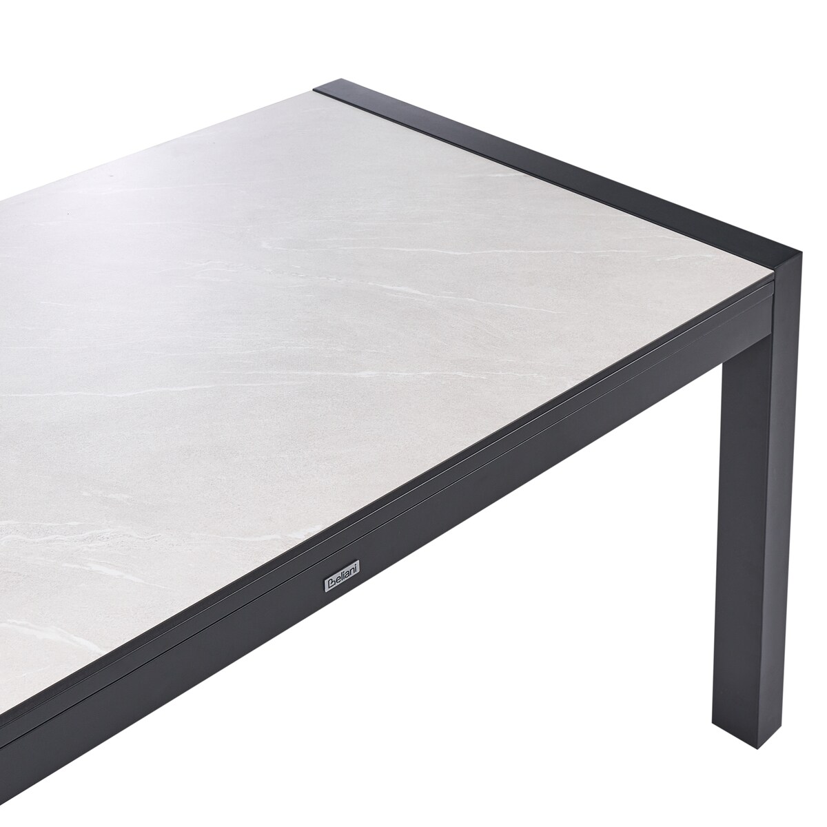 Stół ogrodowy rozkładany BINASCO 160/220 cm 90 cm Beżowy