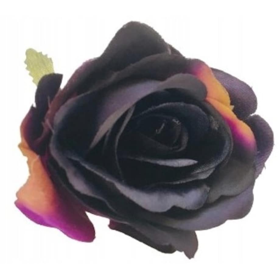 6x SZTUCZNE KWIATY RÓŻA do wiązanki stroiki cmentarz CIEMNA bukiet święta