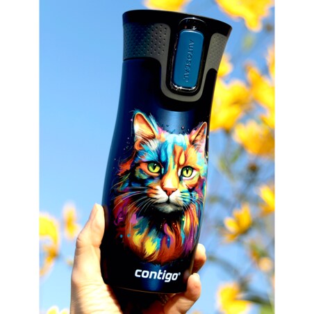 Kubek termiczny Contigo West Loop 2.0 470ml - granatowy - Kot