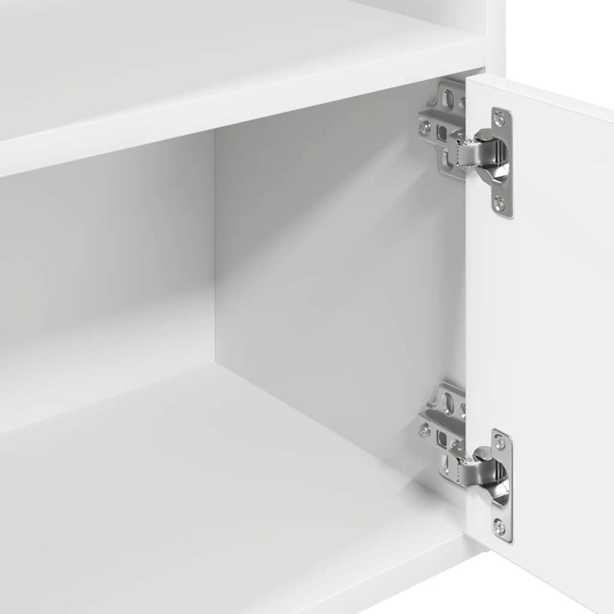 vidaXL Regał, biały, 31x24x127 cm, materiał drewnopochodny