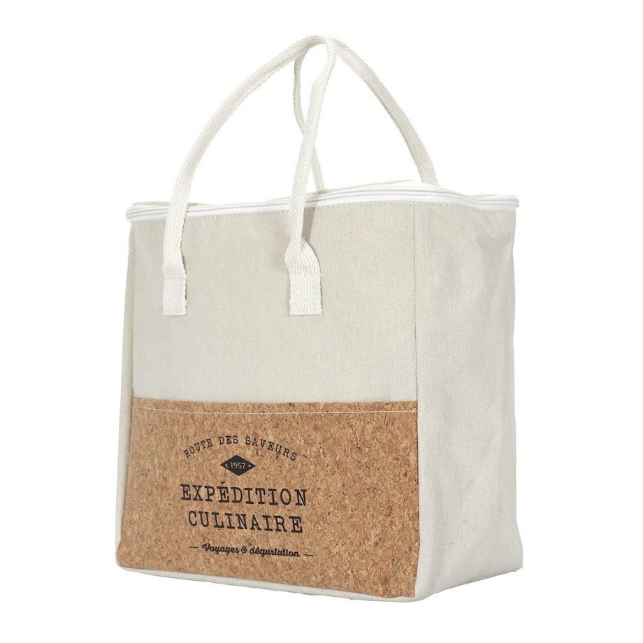 TORBA NA LUNCH Refreshing Cork 8L beżowa termoizolacyjna