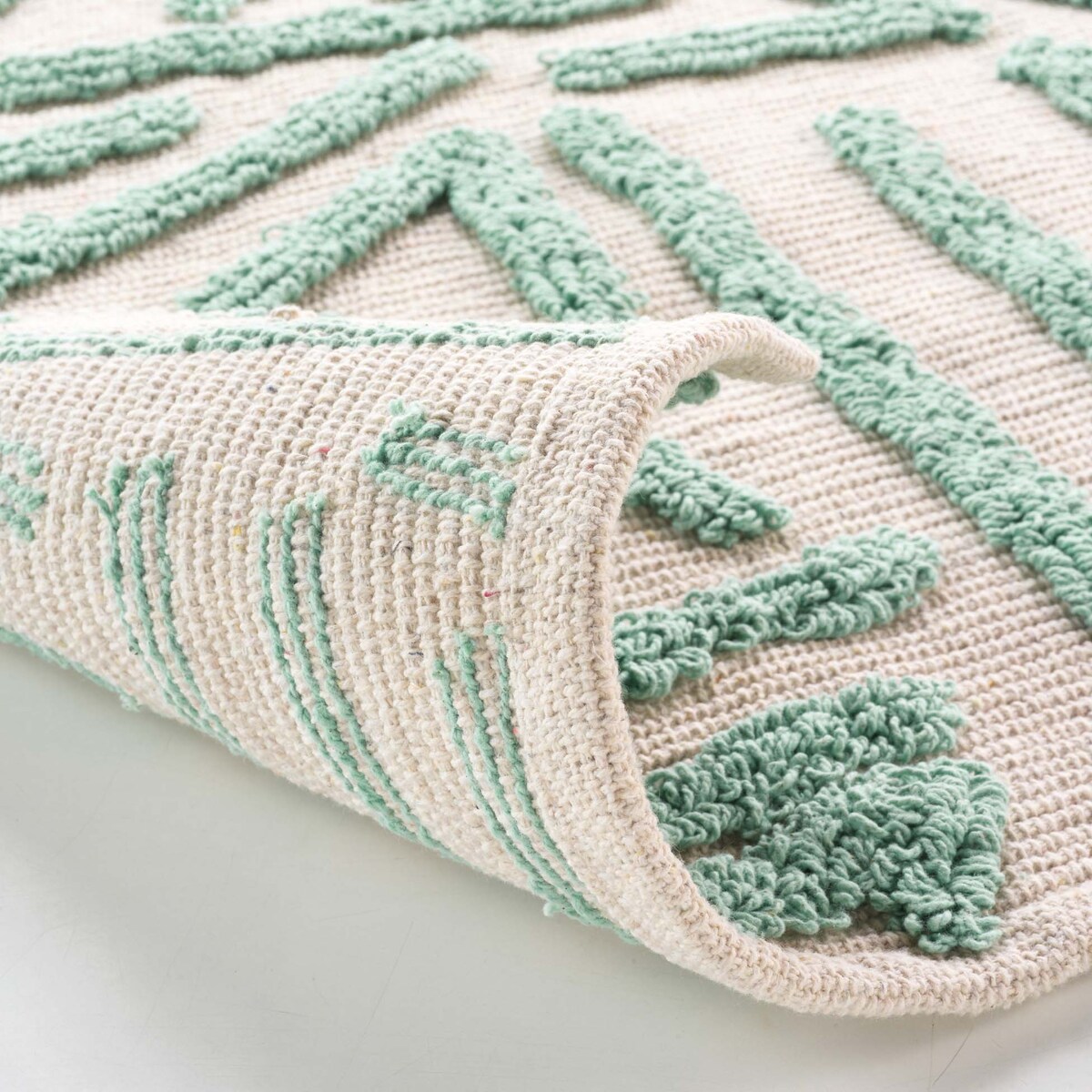 Dywanik łazienkowy z pikowanym wzorem ATHENA, 60 x 90 cm