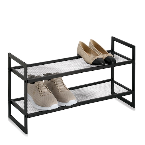 Metalowa półka na buty NORDIC SPACE, 70 x 36 x 24 cm