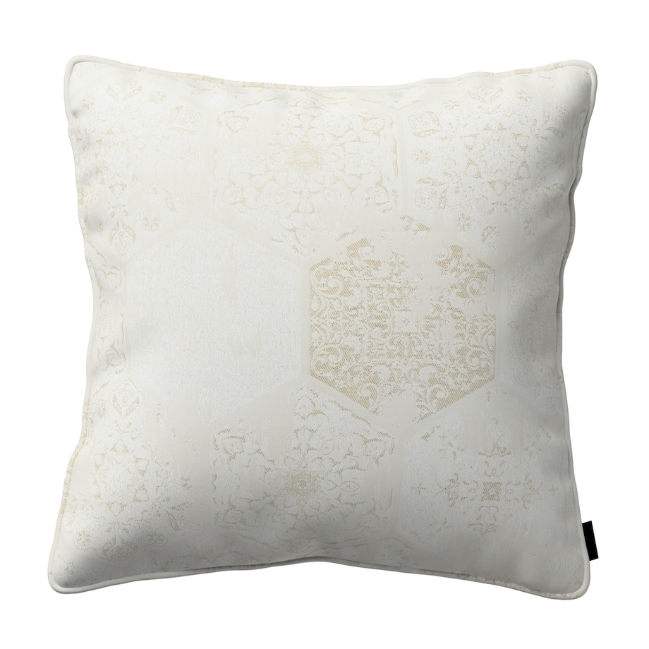 Poszewka Gabi na poduszkę 45x45 ecru ornament