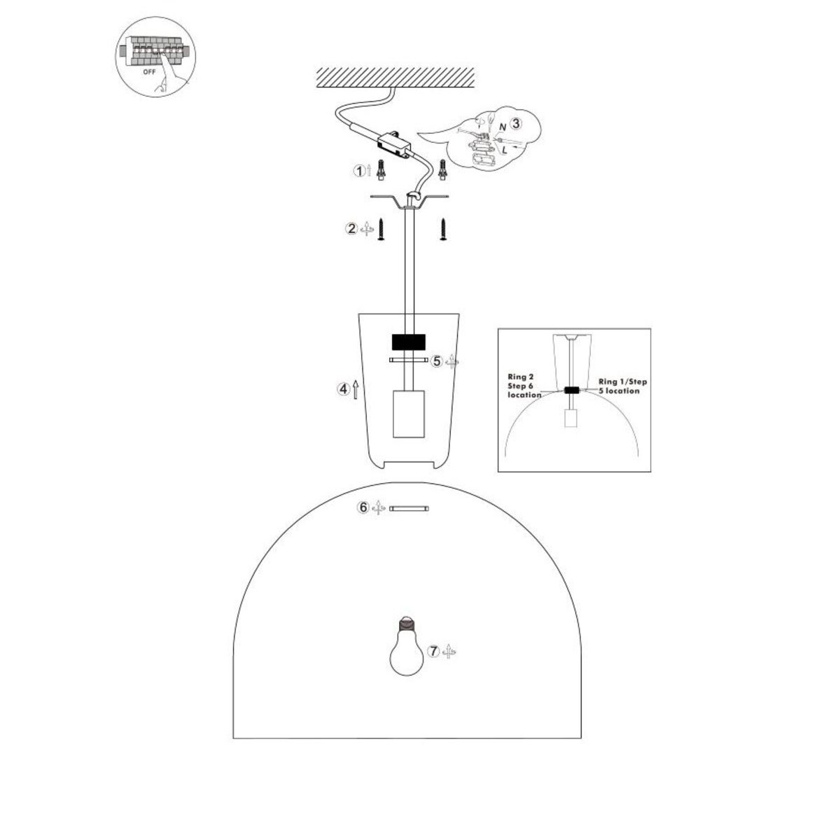 LAMPA SUFITOWA ALUMINIOWA LUMINARA