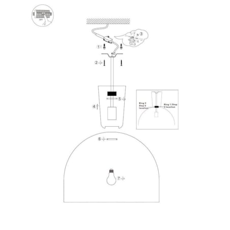 LAMPA SUFITOWA ALUMINIOWA LUMINARA