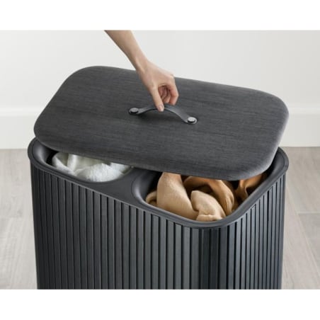 Kosz na pranie (czarny) Tota Lux Joseph Joseph