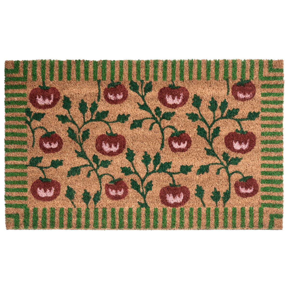 Wycieraczka KNIK Naturalny 45 x 75 cm Pomidor Włókno kokosowe