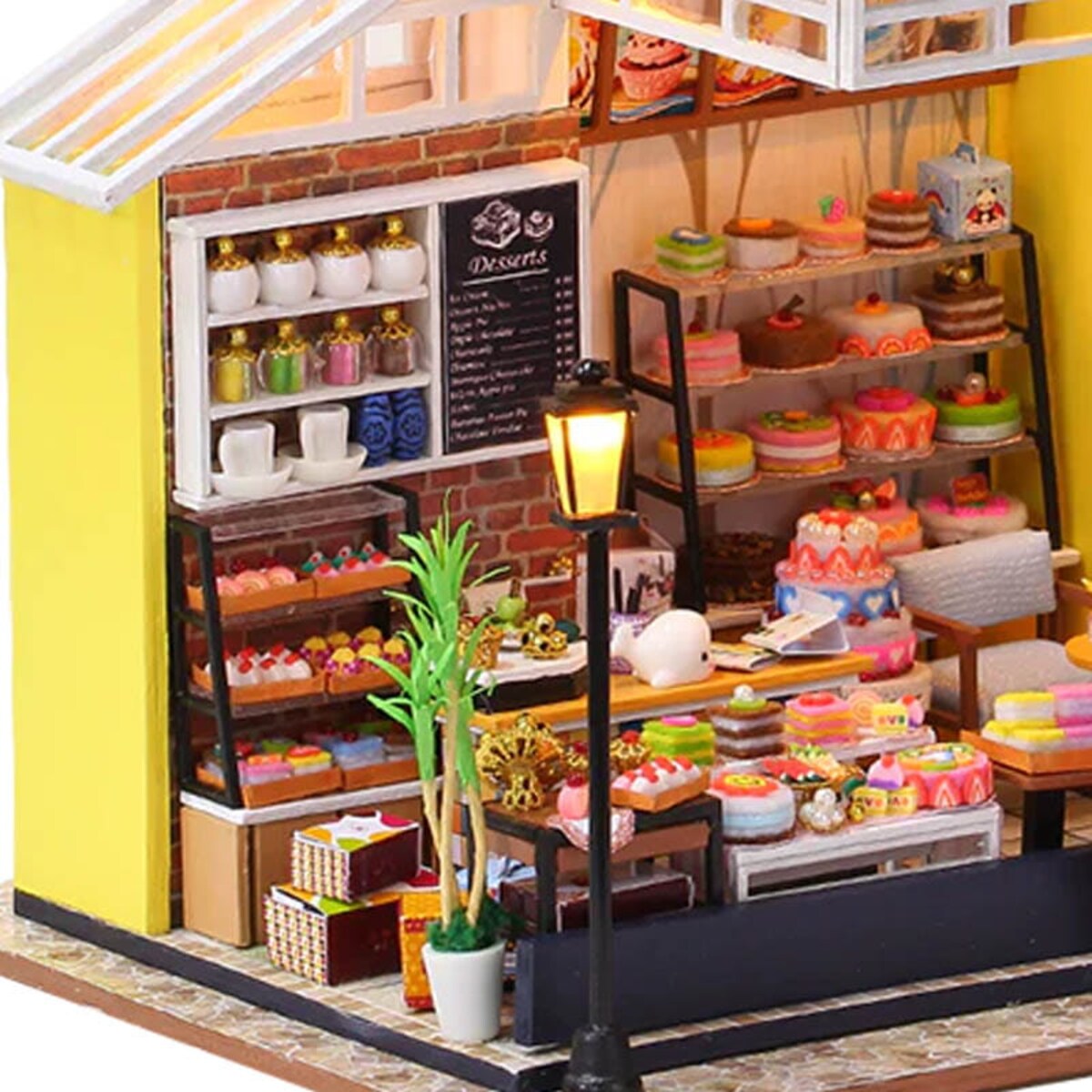 Miniaturowy domek - Ptysiowe marzenie