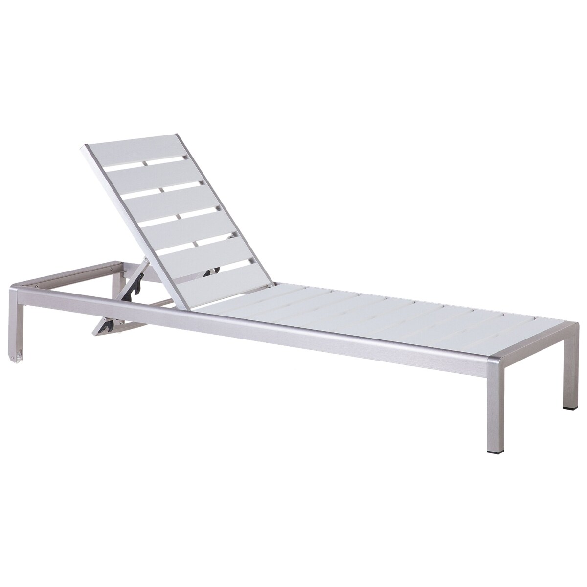 Leżak ogrodowy biały NARDO